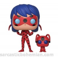 Funko POP! and Buddy Miraculous Ladybug with Tikki Collectible Figure Multicolor Standard B07975NKYT